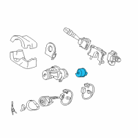 OEM 2012 Hyundai Genesis Switch Assembly-Ignition Diagram - 93110-3A000