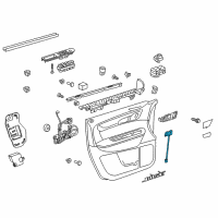 OEM 2008 Buick Enclave Memory Switch Diagram - 25884880