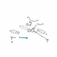 OEM Hummer Drag Link Repair Kit Diagram - 15132760