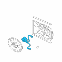 OEM Kia Optima Motor Assembly Diagram - 253862G380