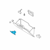 OEM 1999 Mercury Mountaineer Latch Diagram - F87Z-1006072-AAE