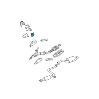 OEM 2001 Nissan Maxima Shelter Diagram - 20853-4L710