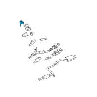 OEM 2001 Nissan Maxima Shelter Diagram - 20853-4L700