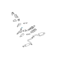 OEM 2000 Nissan Maxima Gasket-Exhaust Manifold, A Diagram - 20691-38U00