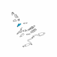 OEM 2000 Nissan Maxima Insulator Assy-Front Tube Diagram - 20515-3Y400