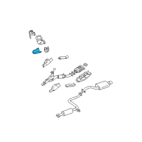 OEM 2000 Nissan Maxima Shelter Diagram - 20853-4L720