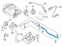 OEM Nissan Sentra Hose-Anti Evaporation Control Diagram - 14912-6LB0D