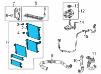 OEM Jeep Wrangler COOLING Diagram - 68481138AB