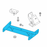 OEM 2003 Dodge Viper CROSSMEMBER-Transmission Diagram - 5037263AA