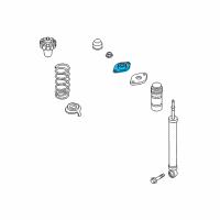 OEM Infiniti Seal-Shock ABSORBER Mounting Diagram - 55338-1BA0A