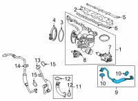 OEM 2022 BMW 430i OIL SUPPLY LINE Diagram - 11-42-8-629-969