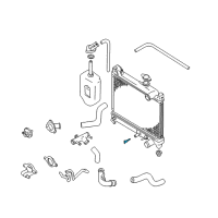 OEM 1998 Chevrolet Metro Plug, Radiator Drain Diagram - 96058059