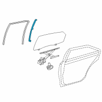 OEM 2015 Toyota Avalon Guide Channel Diagram - 67407-07011