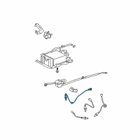 OEM 2009 Toyota RAV4 Front Oxygen Sensor Diagram - 89467-0R010