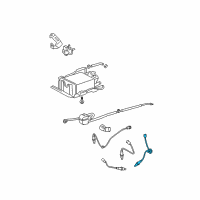 OEM 2011 Toyota RAV4 Rear Oxygen Sensor Diagram - 89465-0R030