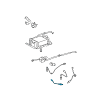 OEM 2012 Toyota RAV4 Rear Oxygen Sensor Diagram - 89465-0R020