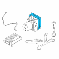 OEM 2016 BMW M6 Repair Kit, Control Unit Dsc Diagram - 34-52-6-797-677