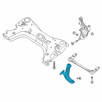 OEM 2017 Nissan Sentra Link Complete-Transverse, Lh Diagram - 54501-4FU0A