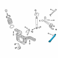 OEM 2011 Mercury Mariner Lateral Link Diagram - 9L8Z-5500-C