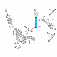 OEM Mercury Shock Diagram - 8L8Z-18125-B