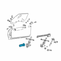 OEM Chevrolet Astro Motor Diagram - 88960088