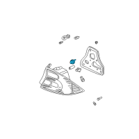 OEM Honda Civic Socket (3156) Diagram - 33513-S5P-A01