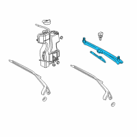 OEM 2006 Dodge Dakota Pivot-Windshield WIPER Diagram - 55154863AI