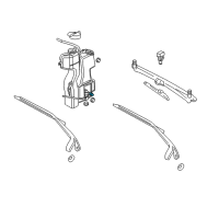 OEM 2005 Dodge Dakota SENSORPKG-Washer Fluid Level Diagram - 5161379AA