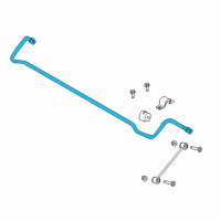 OEM 2020 Dodge Charger Bar-Rear Suspension Diagram - 68184227AA