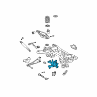 OEM 2019 Lexus NX300 Carrier Sub-Assembly, Rear Diagram - 42305-0R020