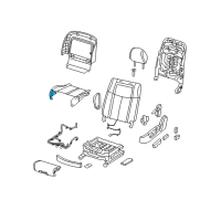 OEM 2014 Nissan Maxima Pad Assy-Cushion, Front Seat Diagram - 87361-ZY80B