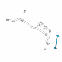 OEM Hyundai Tucson Link-Stabilizer Diagram - 54830-2S500