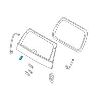 OEM 2002 Ford Explorer Door Hinge Diagram - 1L2Z78420A68AA