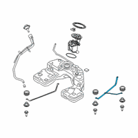 OEM BMW TENSION STRAP Diagram - 16-11-7-468-282