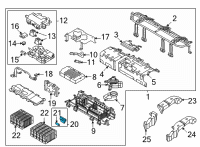 OEM Hyundai Tucson BOX ASSY-FUSE Diagram - 375S2-P0000