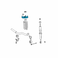 OEM 2008 Toyota Sequoia Support Diagram - 48609-0C030