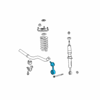 OEM 2015 Toyota Tundra Stabilizer Link Diagram - 48820-0C010