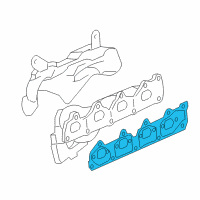 OEM 2004 Saturn Ion Manifold Gasket Diagram - 9230949