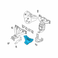 OEM Kia Optima Protector-Heat Lower Diagram - 285262G000