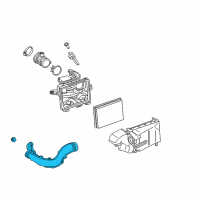 OEM Nissan Duct-Air Diagram - 16554-1HK0A