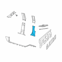 OEM 2012 Ram 2500 Panel-C Pillar Diagram - 1EB80XDVAA