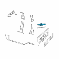 OEM 2000 Jeep Grand Cherokee Jack Diagram - 52021288AB