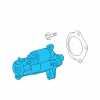 OEM 2007 Dodge Nitro Starter Motor Diagram - 4801269AD