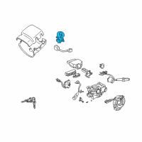 OEM 1999 Toyota Avalon Ignition Switch Diagram - 84450-41010