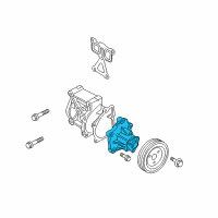 OEM Hyundai Tucson Pump Sub Assembly-Coolant Diagram - 25110-25002