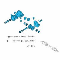 OEM Kia Carrier Assembly-Differential Diagram - 5300039210