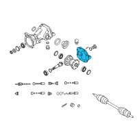 OEM Hyundai Cover Assembly Diagram - 53075-39201