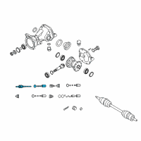 OEM Kia Sportage Joint Set-Outer Diagram - 496911F001