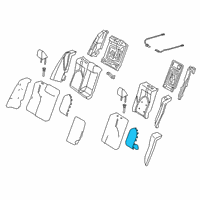 OEM 2019 Toyota Avalon Seat Back Heater Diagram - 87530-07060