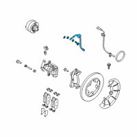 OEM 2021 Ford Transit-150 HOSE ASY - BRAKE Diagram - LK4Z-2282-A